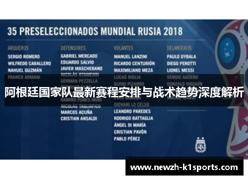 阿根廷国家队最新赛程安排与战术趋势深度解析